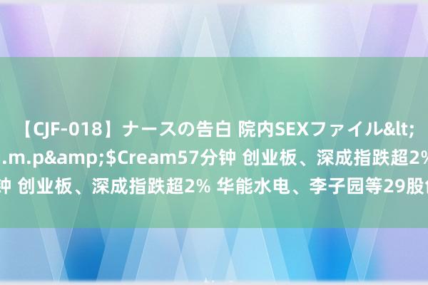 【CJF-018】ナースの告白 院内SEXファイル</a>2008-03-07h.m.p&$Cream57分钟 创业板、深成指跌超2% 华能水电、李子园等29股创历史新高