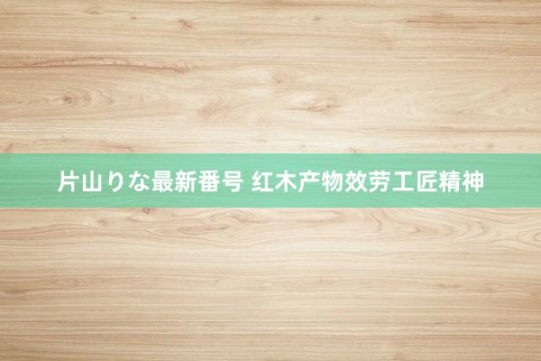 片山りな最新番号 红木产物效劳工匠精神